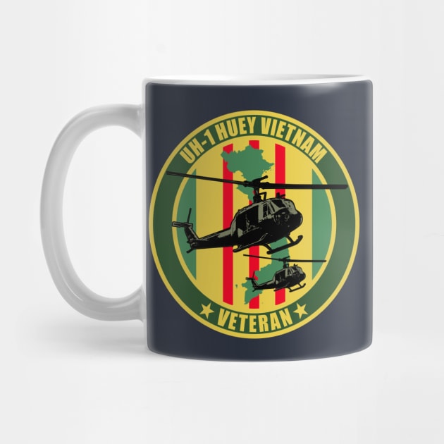 UH-1 Huey Vietnam Veteran by TCP